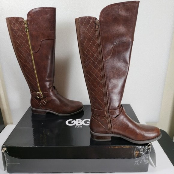 GBG Guess Haidyn Dark Brown Women Boots Size-7-M  COD/192 - Picture 7 of 8